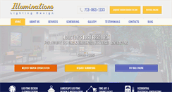 Desktop Screenshot of illuminationslighting.com
